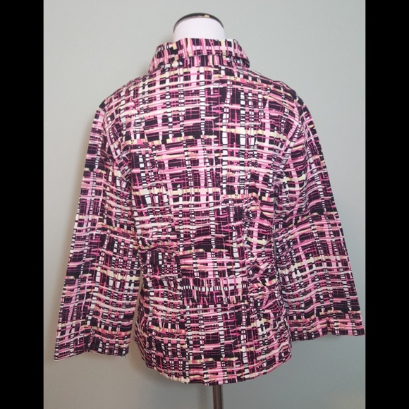 Women multicolored blazer - Picture 2 of 3